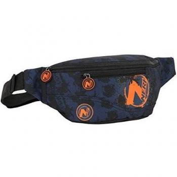Safta Riñonera con Bolsillo Exterior de Nerf, Azul Marino, 230x90x120mm