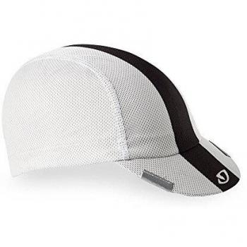 Giro Gorra Peloton Unisex, Unisex, Accesorio para la Cabeza, Blanco, Negro y Gris, Talla única