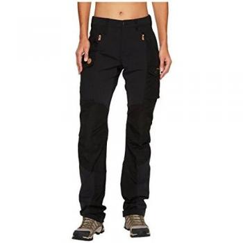 Fjällräven Women's Nikka Curved Stretch Trekking Trousers, Size 38, Black