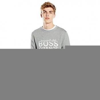 BOSS Orange Wynston - Jersey para hombre, color gris