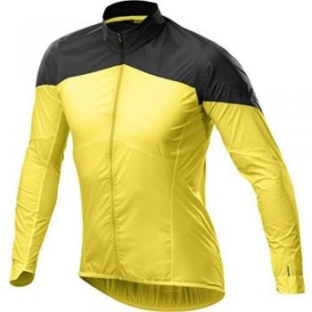 Cortavientos Mavic Cosmic Wind SL - Chaqueta Hombre - Amarillo/Negro Talla XL 2019