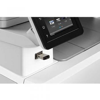 HP Color LaserJet Pro MFP M282nw 7KW72A, Impresora Láser Color Multifunción, Imprime, Escanea y Copia, Wi-Fi, Ethernet, USB 2.0 alta velocidad, Host USB, HP Smart App, Pantalla Táctil en Color, Blanca