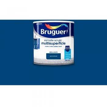 Bruguer Acrylic Multisuperficie Esmalte al agua Brillante Azul Lumino 250 ml