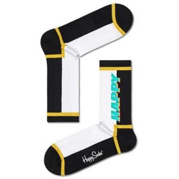 Calcetines 3/4 Happy Text Multicolor Unisex Talla 36-46