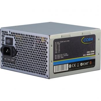 Fuente de Alimentación Inter-Tech Coba CES-350B 350W 80+ Bronze ATX con Ventilador de 12 cm, Conexiones PCIe, SATA y EPS