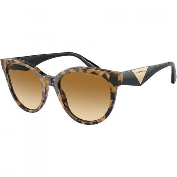 Emporio Armani EA4140 Women's Cat Eye Sunglasses Tortoiseshell Color 60593B Size 55