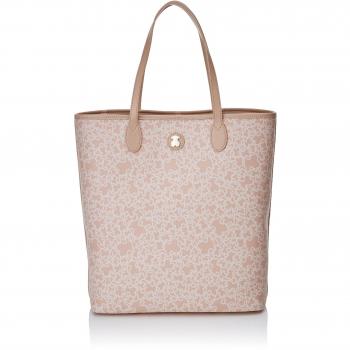 TOUS Grande Kaos Mini, Shopper para Mujer, Rosa