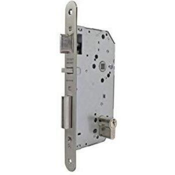 Tesa Assa Abloy 20304Rhn Cerradura De Embutir Para Puertas De Madera, Niquelado
