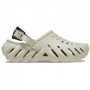 Urban Style Clog - Crocs Echo Clog, Male, Beige, Size: 10 US (W12/M10 Unisex)