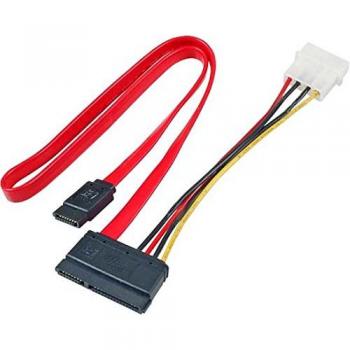 EFB-Elektronik K5349.050 0.5m SATA 22-Pin SATA 7-Pin Negro, Rojo, Color Blanco, Amarillo Cable de SATA - Cable SATA