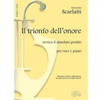 Scarlatti trionfo dellonore vce/pf livre sur la musique