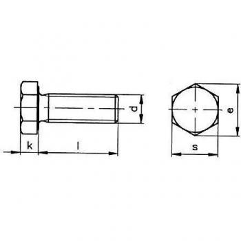 Hispanox - Tornillo Hex. 933 A-2 05X020 Inox