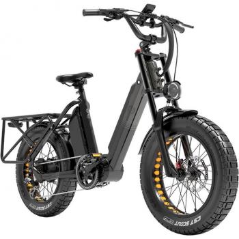 Bicicleta Eléctrica de Montaña Bezior X500 MAX, Motor Bafang 750 W, Batería Extraíble 48 V 37,5 Ah, Neumáticos Anchos 20 x 4,