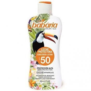 Babaria Leche Protector Solar Tropical F50 - 200 ml