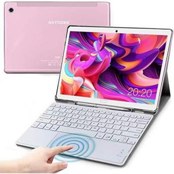 Tablet 10.8 Pulgadas FHD Ultrar-Rápido10-Core 2.3GHz, Android 10 Tablets , 5G WiFi 4G LTE Dual SIM, 6GB RAM 128GB ROM / 512GB ,16MP + 8MP, 8000mAh, OTG, GPS, Type-C - Certificación Google GMS