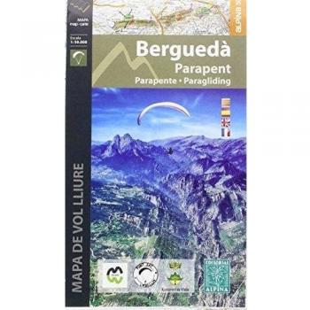 Berguedà parapente. Mapa de vuelo libre. Escala 1:50.000. Editorial Alpina. - Aa/vv