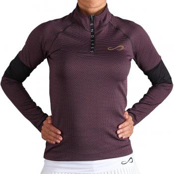 Endless Kirsch Iconic Long Sleeve T-Shirt Women's Purple - Large