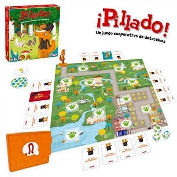 Ludilo - Pillado, Juegos De Mesa para Niños 5 Años O Más, Juego Cooperativo De Detectives, Juego De Mesa Muy Divertido, Juegos Educativos, Regalos para Niños