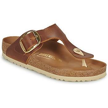 Birkenstock Gizeh Big Buckle Women's Brown Flip Flops/Sandals