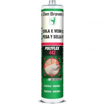 Den Braven POLYFLEX442CZ - Masilla poliuretano pega y sella
