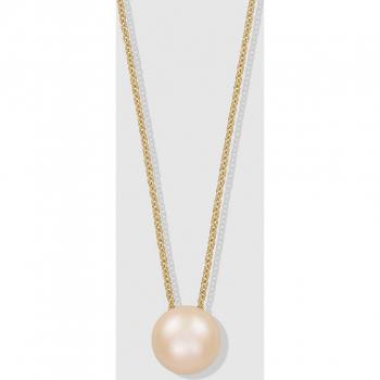 Collar exclusivo en oro con delicadas perlas blancas - El Corte Inglés