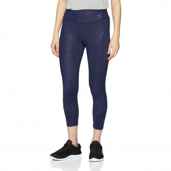 Puma Bold Graphic 3/4 Tight Mallas Deporte, Mujer, Peacoat, S