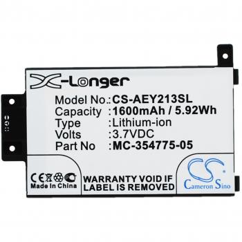 3.7V 1.6Ah Li-ion Battery for Amazon Kindle Paperwhite 2013