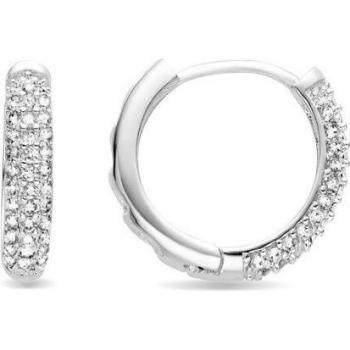 Pendientes de Plata con Circonita Luxenter Ihdel