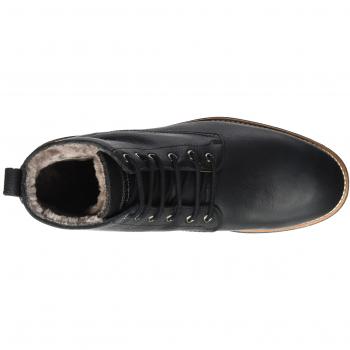 Panama Jack Botines GLASGOW M - Piel Auténtica - Forro de Pelo Suave - Cierre con Cordón - Plantilla Acolchada