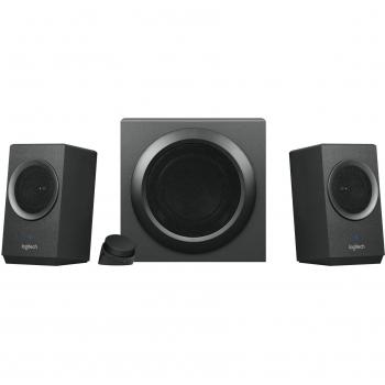 Altavoces 2.1 Logitech Z337 con Bluetooth, 80Q (40W RMS), Entrada 3.5mm y RCA, Emparejamiento BT Sencillo - Color Negro