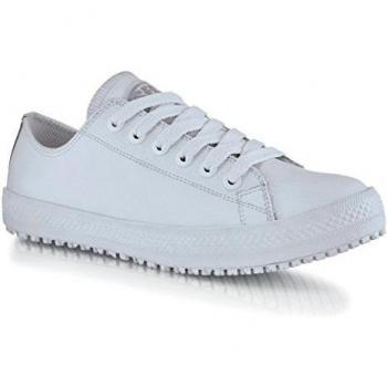 Shoes for Crews (SFC) Low Rider II 4154 Zapatillas para servicios como restauración, clínica, salud, wellness y farmacia, color blanco, talla 42 EU