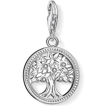 Thomas Sabo Colgante de Mujer con Plata de Ley 925 con Circonitas Blancas