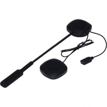 Auriculares inalámbricos Bluetooth MH03 para casco de motocicleta, altavoces estéreo y manos libres