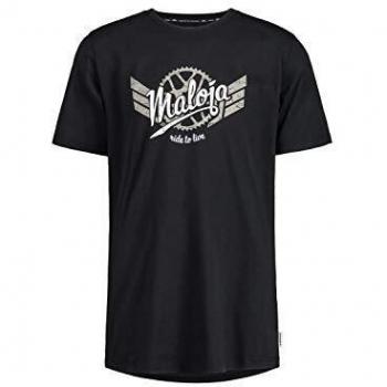Camiseta Trailfegl Hombre Negra Maloja