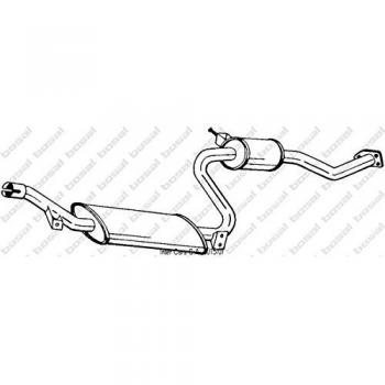 Silenciador del medio BOSAL 283-603 para Volvo