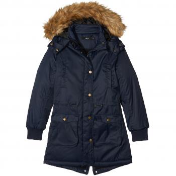 NAME IT Nitmille Parka Jacket F Lmtd, Abrigo para Niñas, Azul