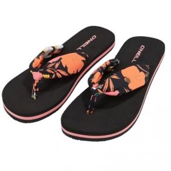 Sandalias O'Neill Ditsy Sun Bloom™ para mujer - negras con estampado floral