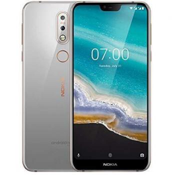 Nokia 7.1 14,8 cm (5.84) 4 GB 64 GB 4G Acero Inoxidable 3060 mAh - Smartphone (14,8 cm (5.84), 2280 x 1080 Pixeles, 4 GB, 64 GB, 12 MP, Acero Inoxidable)