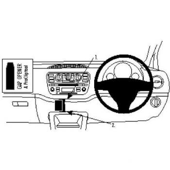 Brodit 654737 ProClip para Volkswagen UP 1214
