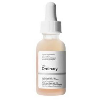 The Ordinary Lactic Acid 5% + HA 2% Exfoliating Serum 30 ml Unisex