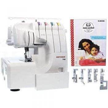 Gritzner 788 Máquina de Coser Semiautomática Eléctrico
