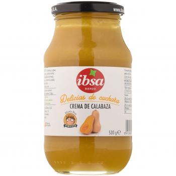 Ibsa Crema de Calabaza - 12 Unidades de 530 gr - Total: 6360 gr