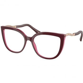 Bvlgari BV4214B 5469 Women’s Eyeglasses Red Size 52 - Blue Light Block Available