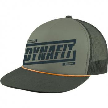 Gorra Dynafit Graphic Trucker Verde Gris Oscuro