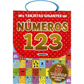 Mis tarjetas gigantes de números 123 - SUSAETA, EQUIPO