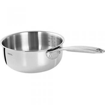 Cazo de acero inoxidable para inducción Castel Pro 20 cm - Cristel