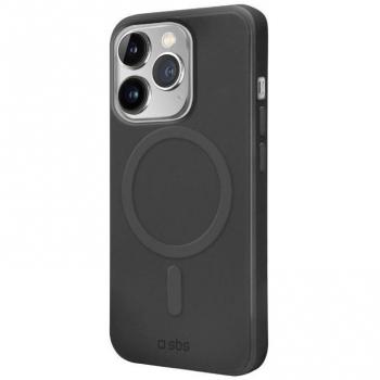 Funda Magnética Negra para iPhone 14 Pro con Compatible MagSafe - SBS TEMAGCOVRUBIP1461PK