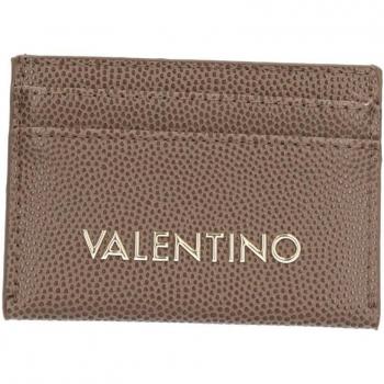 Tarjetero Valentino Divina Taupe con diseño elegante y funcionalidad para tarjetas de crédito