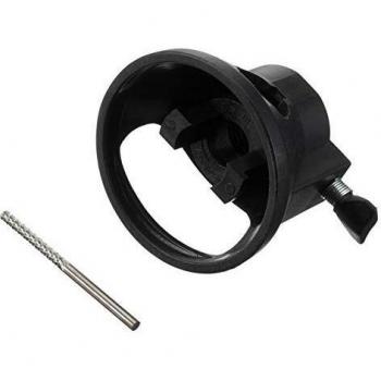 Dremel 566 - Kit para Cortar Azulejos con Herramientas Rotativas con Guía para Corte y Broca de Corte en Espiral para Trabajos de Precisión en Azulejos, Profundidad de Corte 19 mm, Negro Metalizado