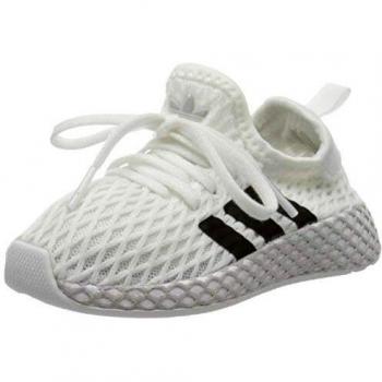 Adidas Deerupt Runner I, Zapatillas de Deporte Unisex niño, Blanco